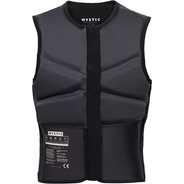 2026 Mystic Männer Block Front Zip Aufprallweste 35005.230212 - Black